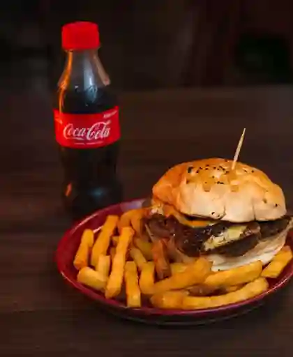 Hamburguesa Callejera Smash En Combo