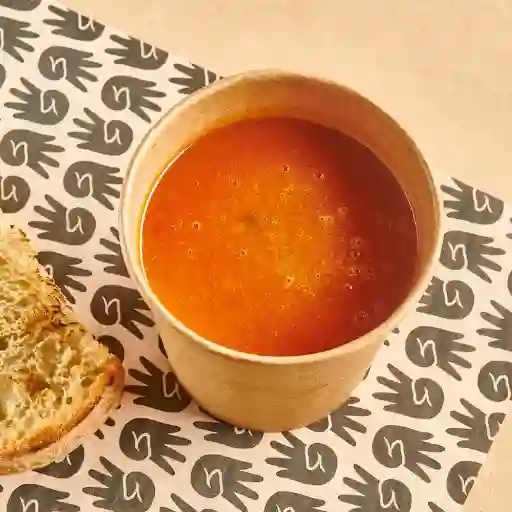 Sopa De Tomate Ahumado.