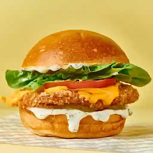 Sándwich Milanesa De Pollo.