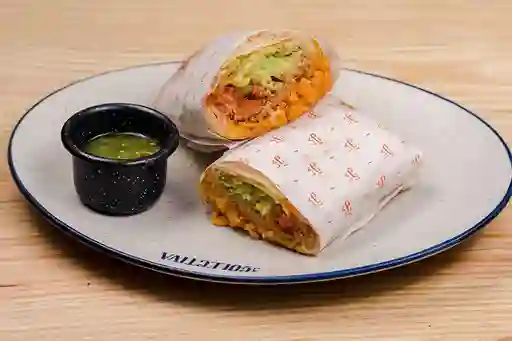 Burrito Tinga De Pollo