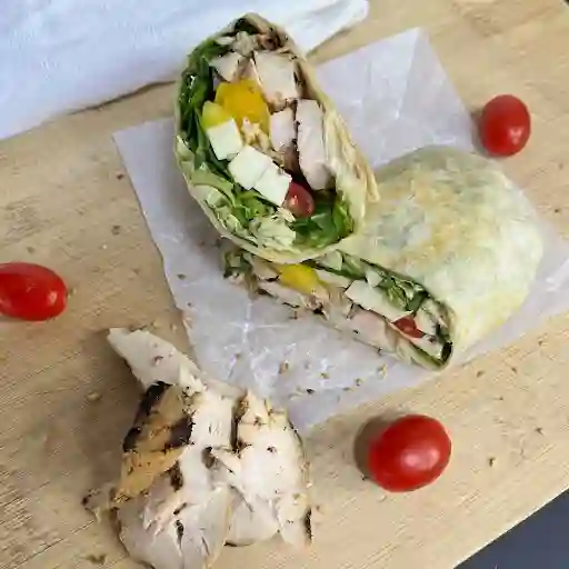 Wrap De Jamón De Pollo