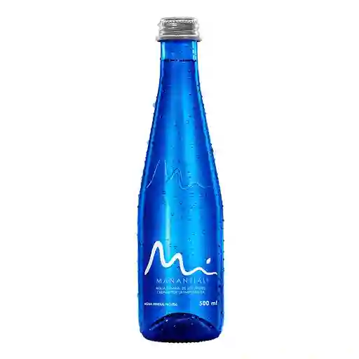 Agua Manantial Sin Gas 500 Ml Vidrio