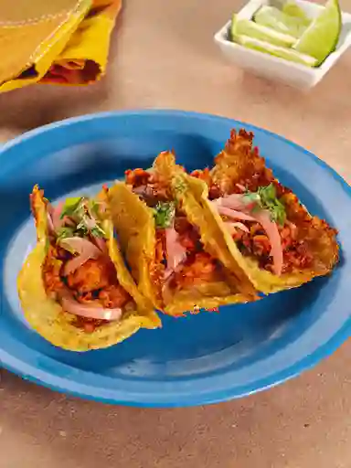 Trio De Taco De Chorizo