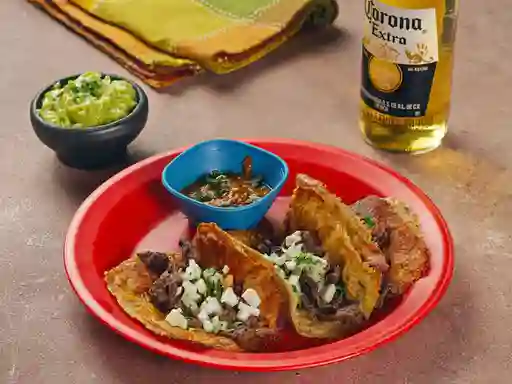 Trio De Taco De Arrachera