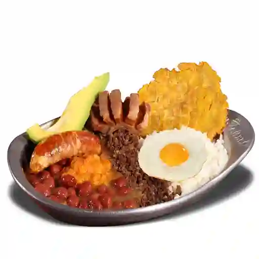 Bandeja Paisa Con Carne Molida