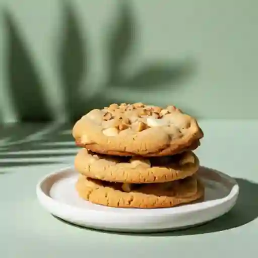 Galleta De Chocolate Blanco Y Nueces