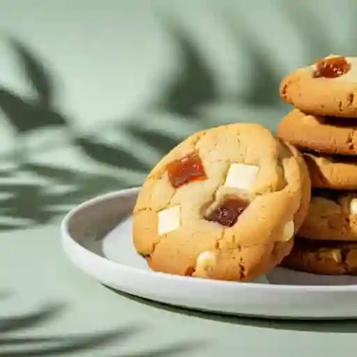 Galleta De Chocolate Blanco Y Bocadillo