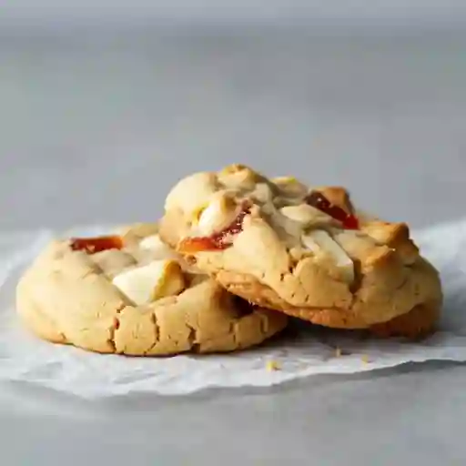 Galleta De Chocolate Blanco Y Bocadillo