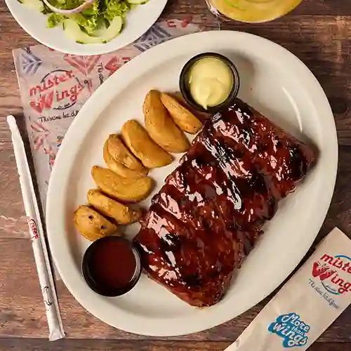 Bourbon Ribs 1/2 Rack