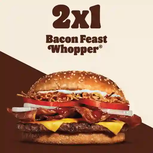 Promo 2 X 1 En Whopper Bacon Feast