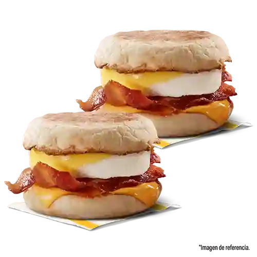 2 Egg Mcmuffin Bacon