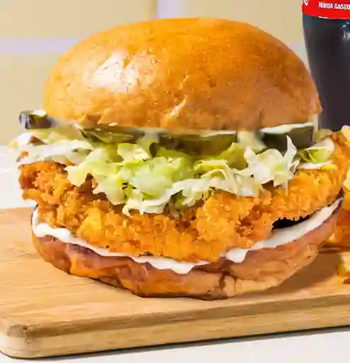 Pollo Burger.