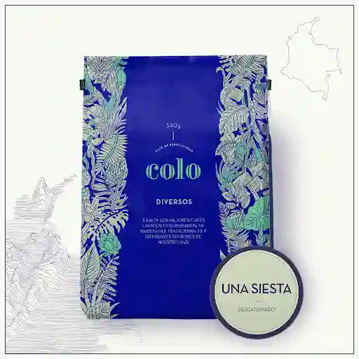 Diversos  Una Siesta Decaf 340 Gr