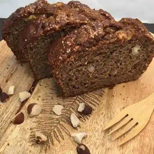 Porción Torta Banano Y Nueces