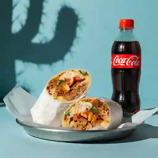 Combo Burrito + Coca-cola