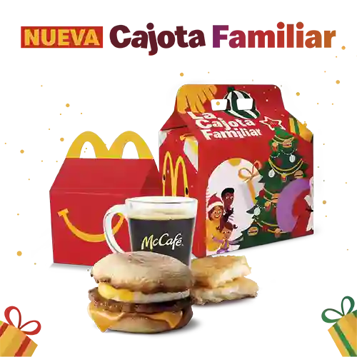 Cajota Familiar Feliz Desayuno Para Dos Personas