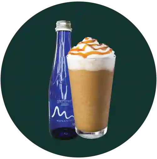 Caramel Frappuccino  Agua Manantial