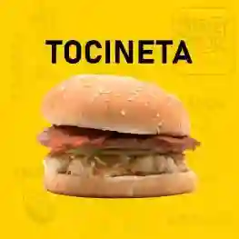 Hamburguesa Con Tocineta