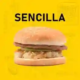 Hamburguesa Sencilla