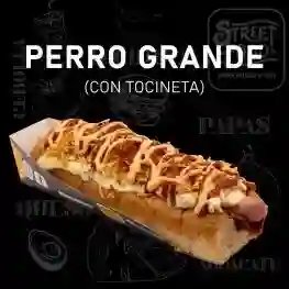 Perro Grande Con Tocineta