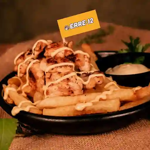 Trocitos De Pollo Con Leña R12