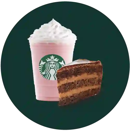 Fresa Cream Frappuccino  Torta