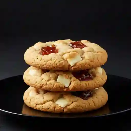 Galleta De Chocolate Blanco Y Bocadillo