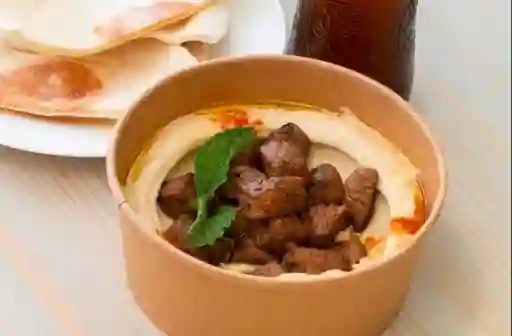 Hummus con Carne