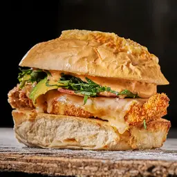 Crispy Chickpotle Sandwich