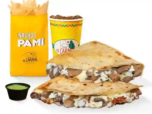 Combo Quesadilla Champiñon