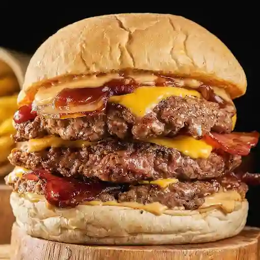 Triple Bacon + Papas