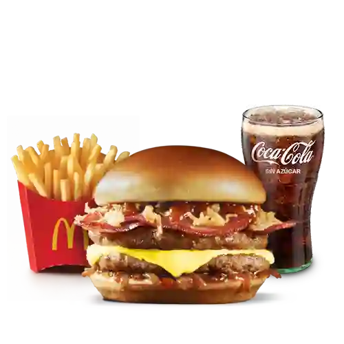 Mccombo Mediano Crispy Onion Barbecue 2 Carnes