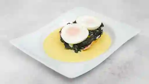 Huevos Benedictine Espinaca 