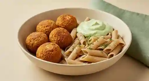 Albondigas De Berenjena Con Salsa Verde