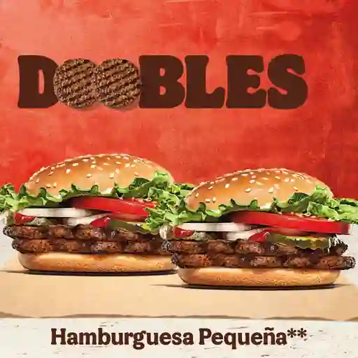 Promo Dobles Whopper Jr