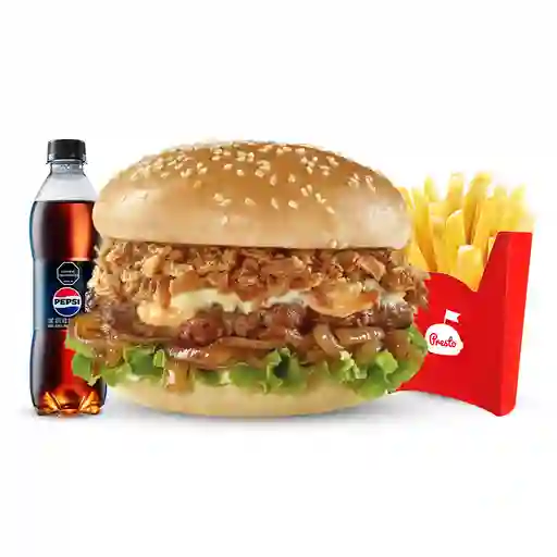 Combo Hamburguesa Melacrrispy