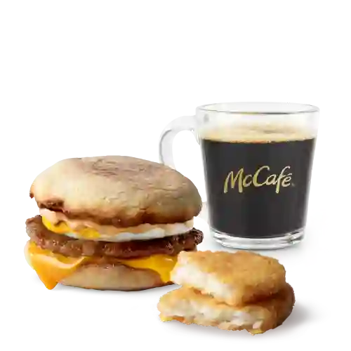 Mccombo Egg Mcmuffin Salchica Tasty