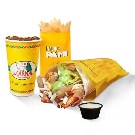 Combo Tradicional Con Chicharron