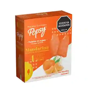 Paleta Mandarina Agua
