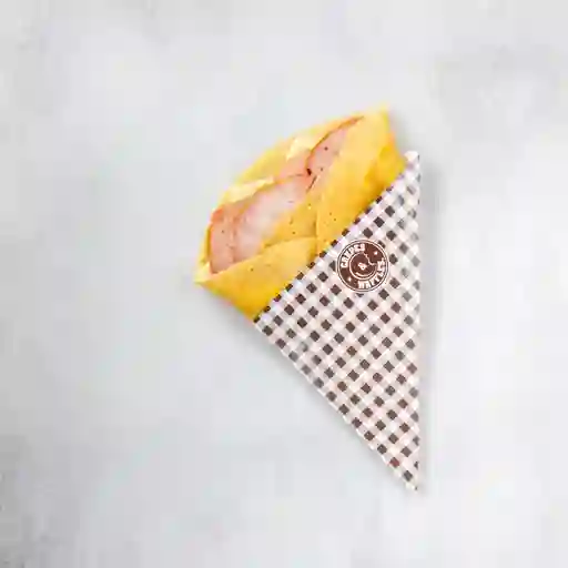 Crepe De Jamón Queso Y Huevo