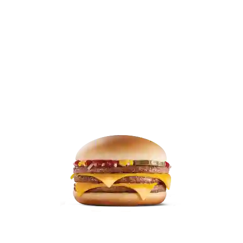 Triple Hamburguesa Con Queso
