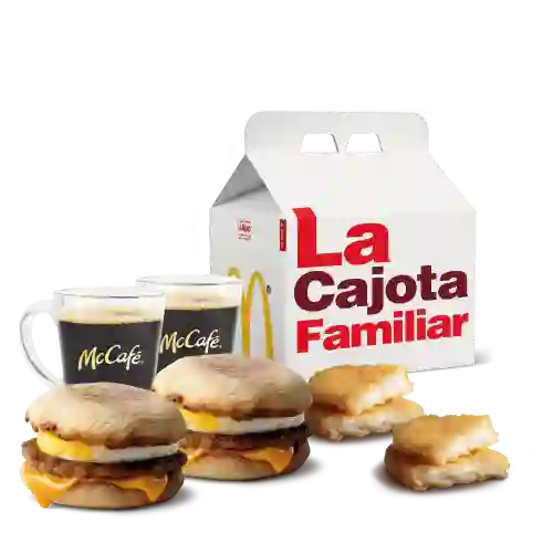 Cajota Familiar Clásica Desayuno Para Dos Personas