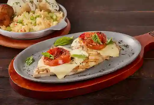 Pollo Caprese A La Parrilla