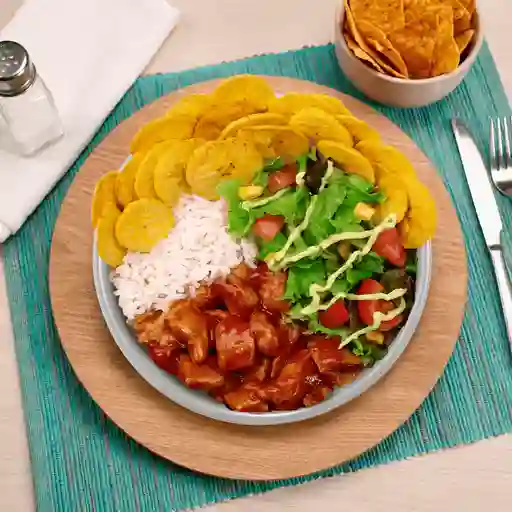 Abundante Pollo Agridulce