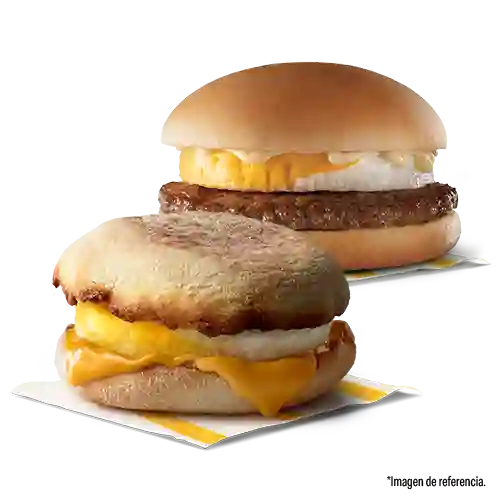 Mcmuffin Huevo Y Queso + Mchuevo