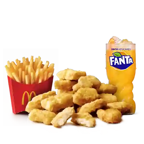 Mccombo Mediano Chicken Mcnuggets De 20 Piezas