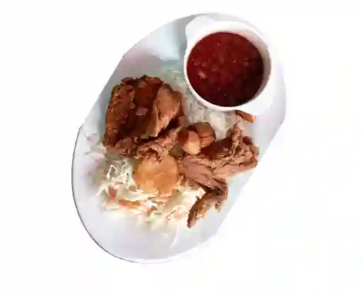 Bandeja Pollo Apanado