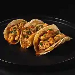 Taco Tinga De Pollo X 3