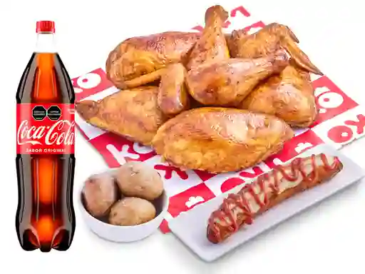 Combo Asado  Madurito  Papas Y Gaseosa