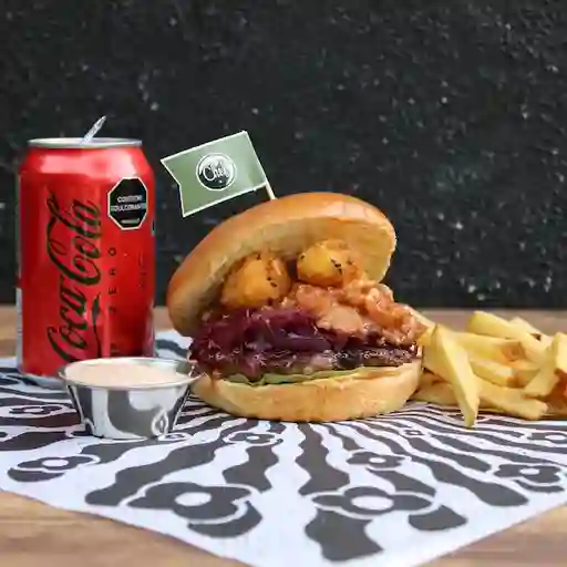 Combo Porké No? Burger Y Coke